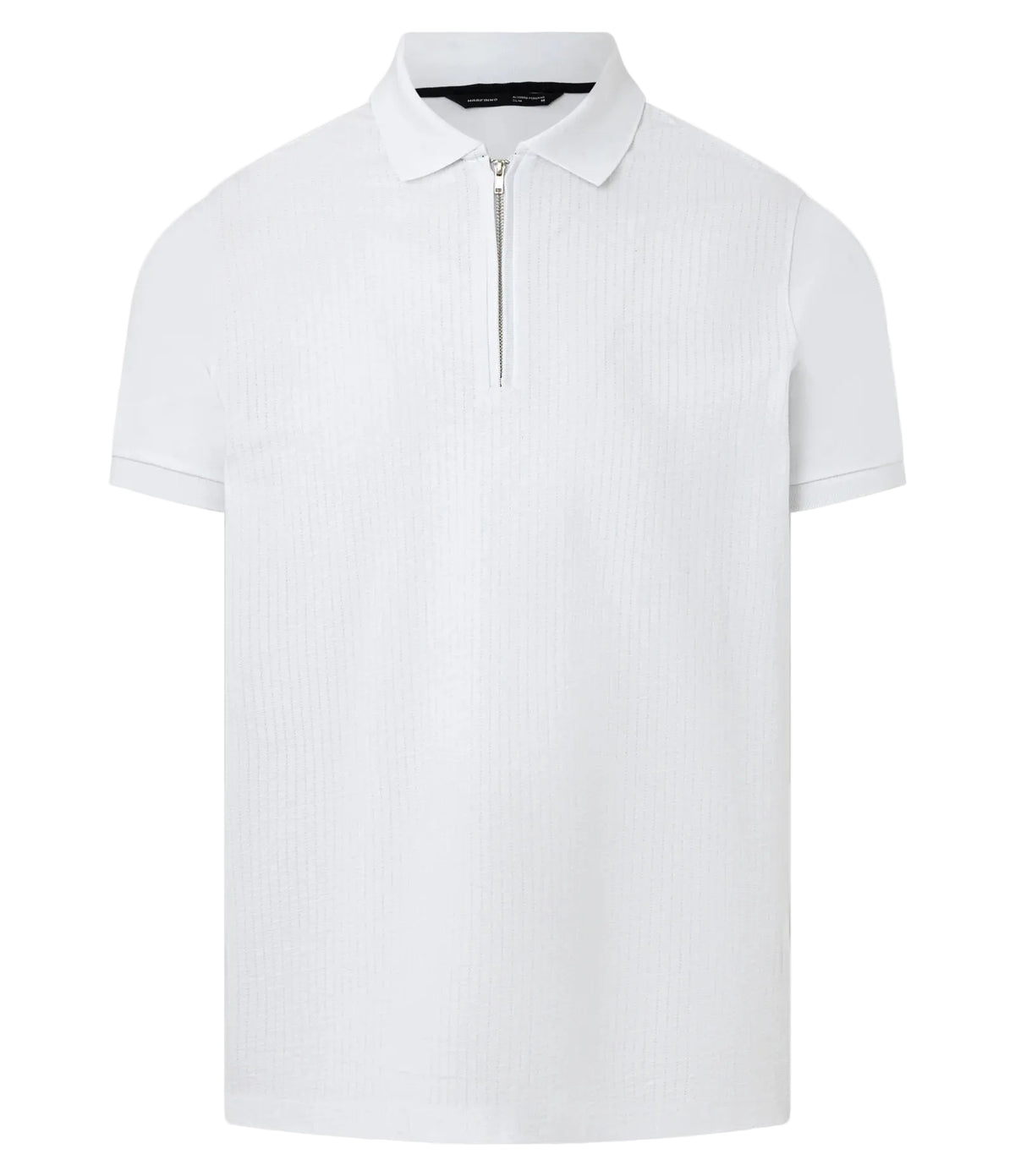 Camisa Polo Em Algodão Peruano | Com Ziper Na Gola