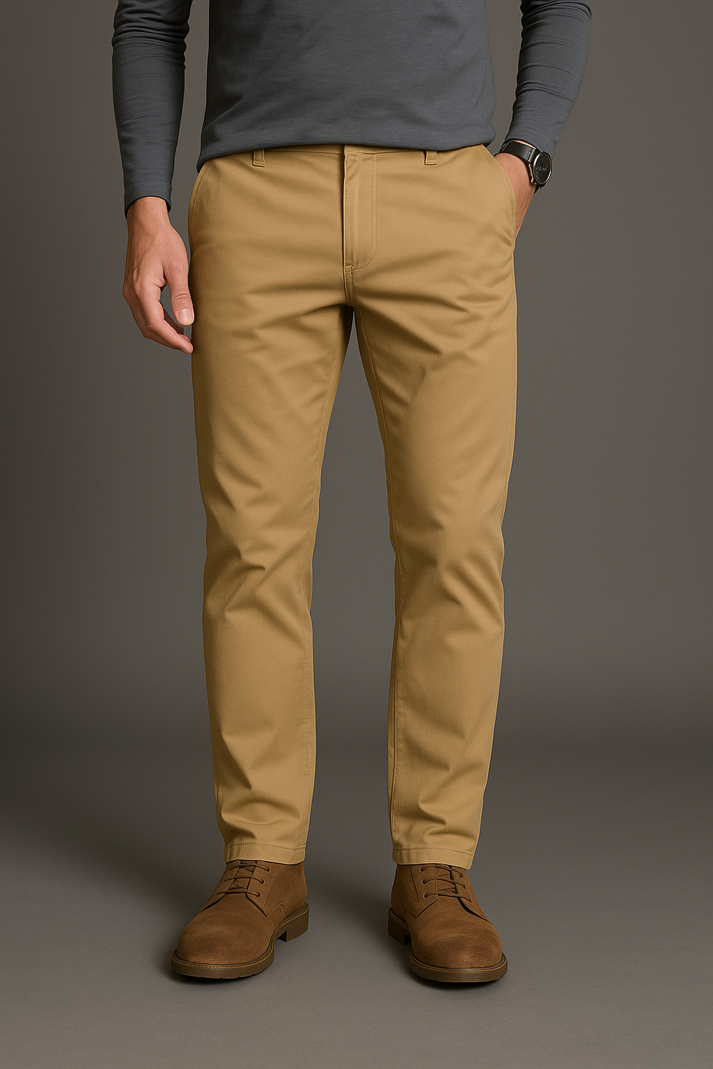 Calça Casual - 97% Algodão