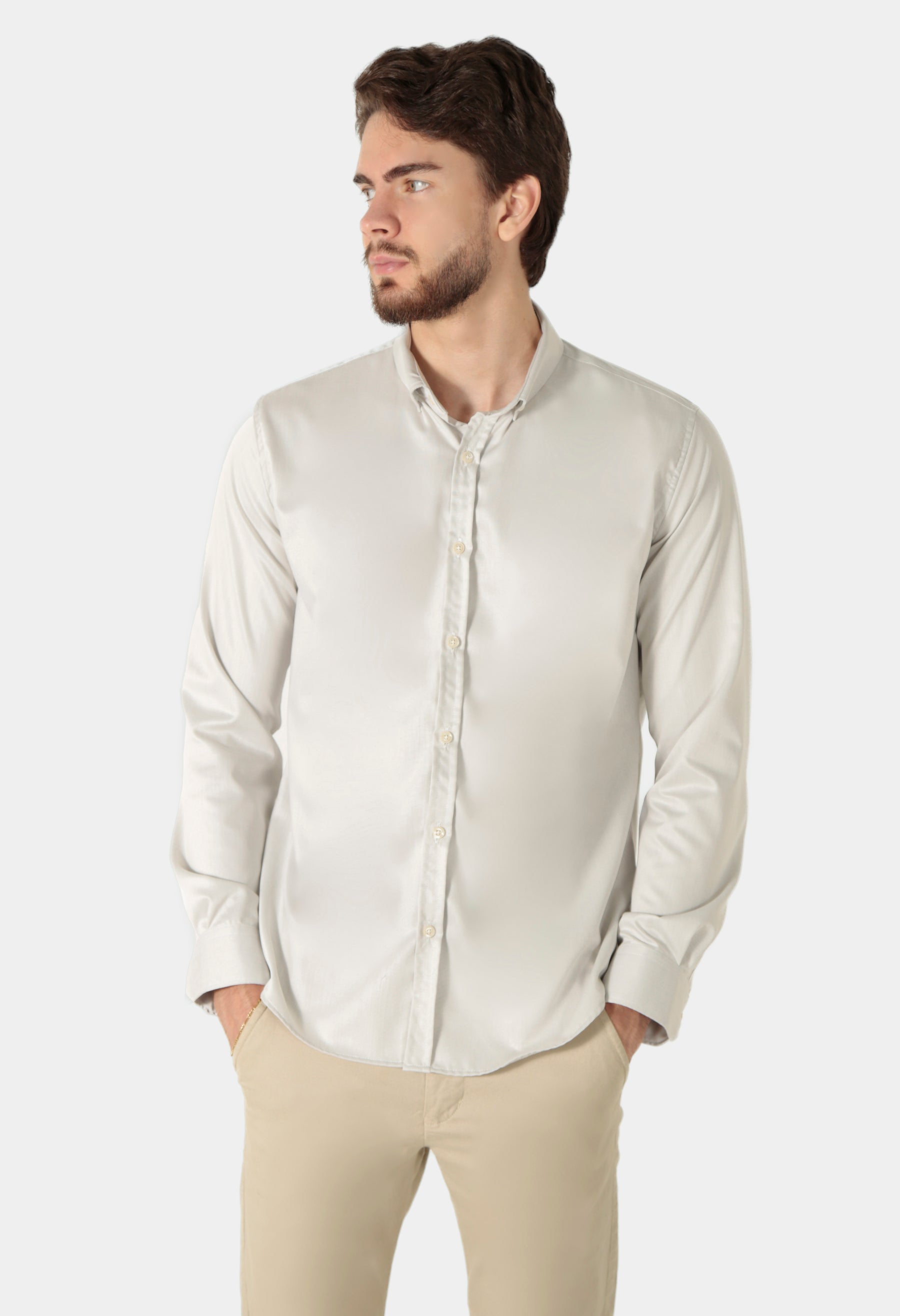 Camisa Manga Longa - Oxford Button