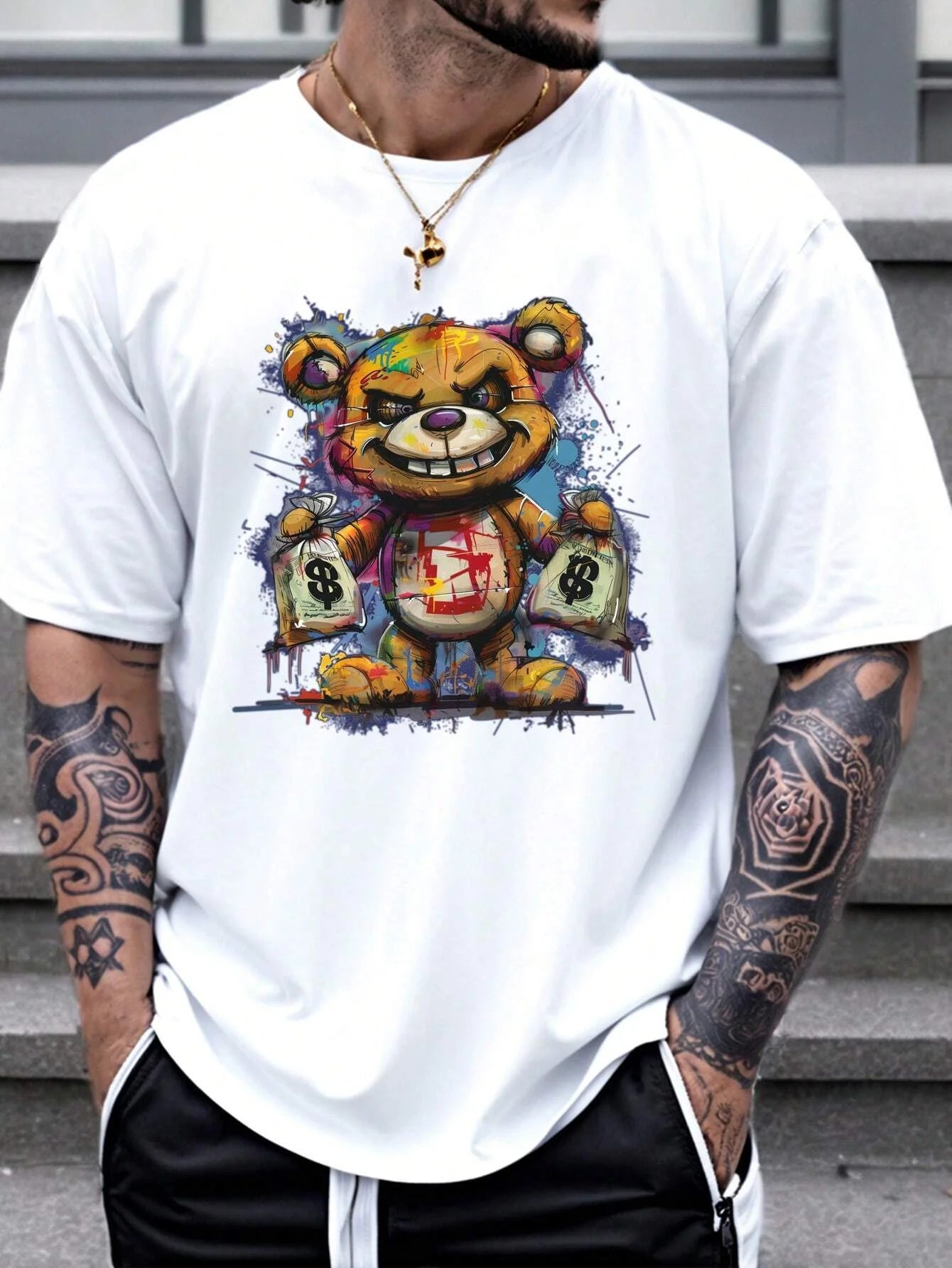 Camisa Oversized - 100% Algodão