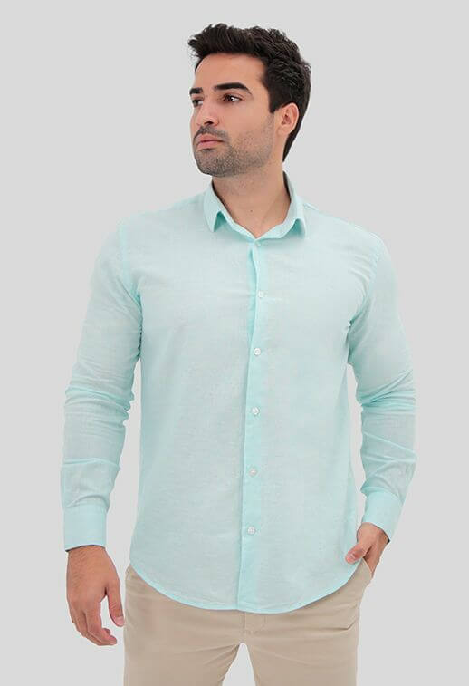 Camisa Manga Longa - Linho