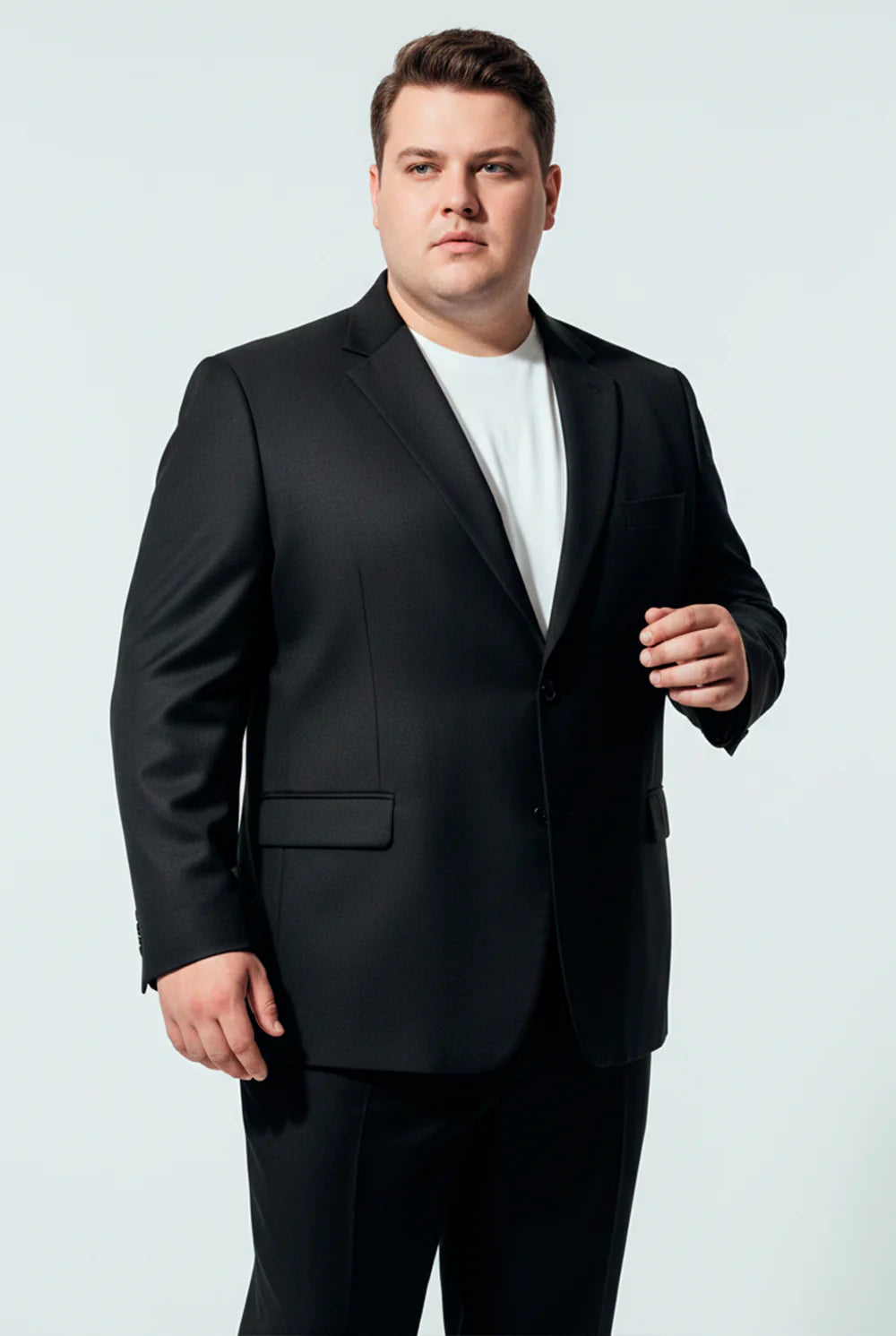 Terno Masculino Slim Gold Plus Size em Poliviscose Premium | Habitat