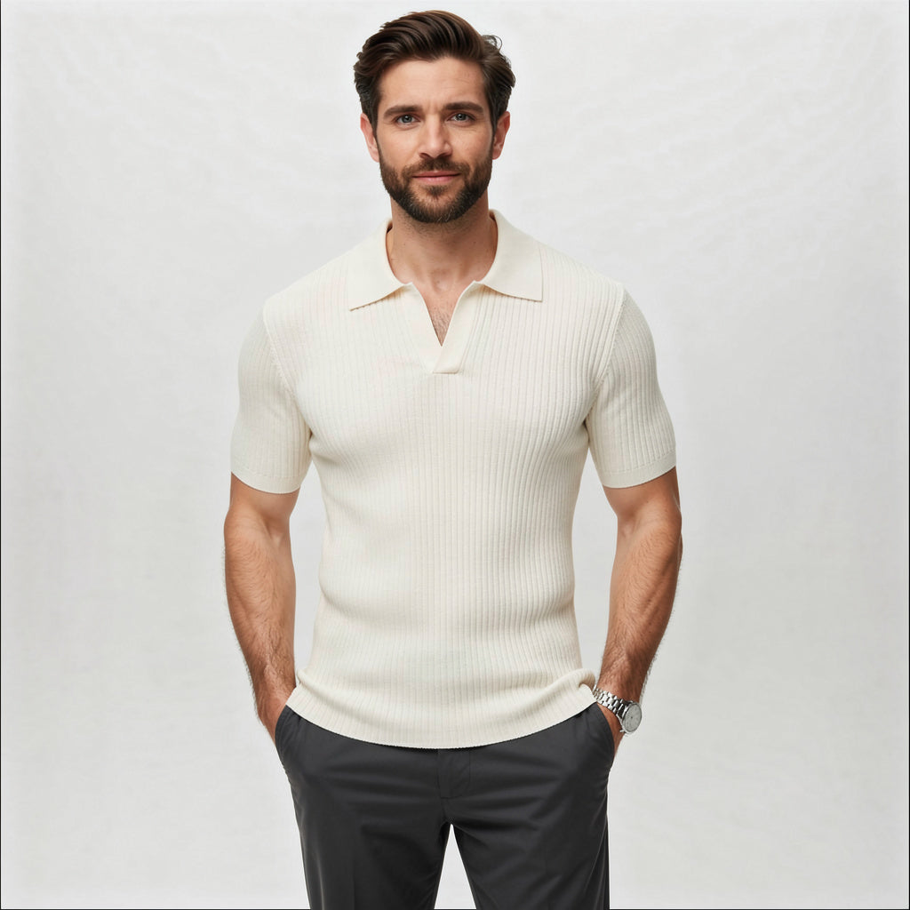 Camisa Polo Canelada