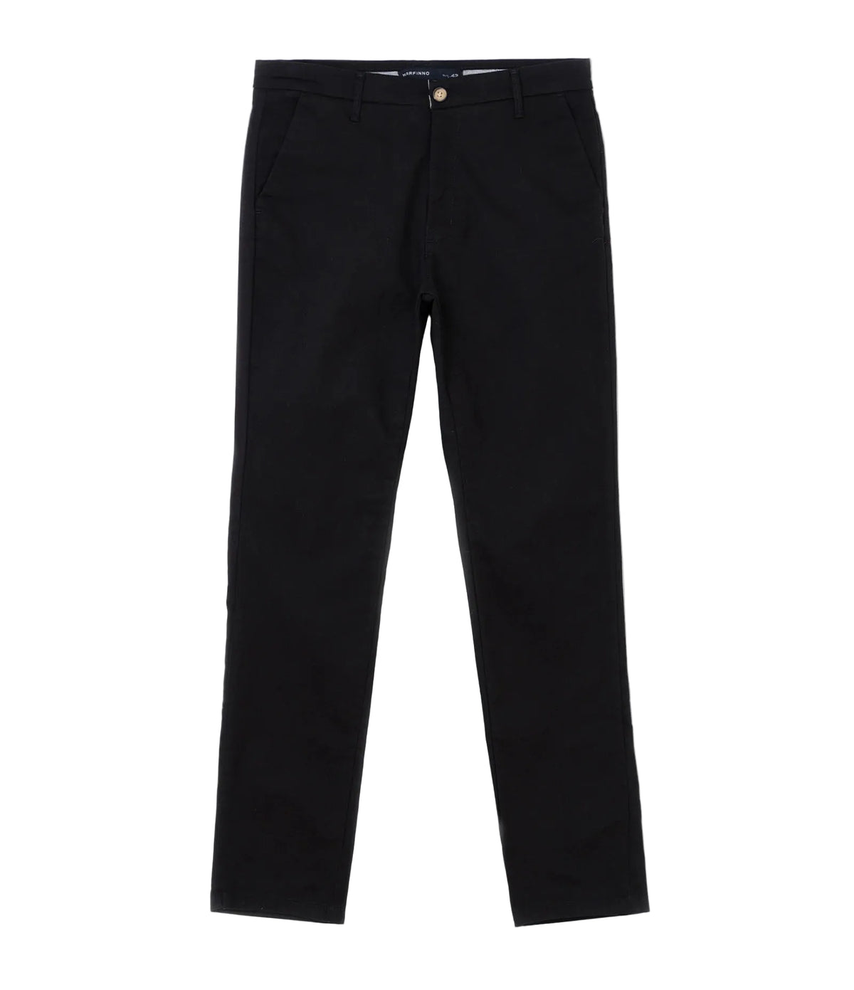 Calça Slim em Sarja | Elastano Caviar