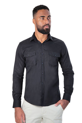 Camisa Manga Longa - Slim Fit Sarja