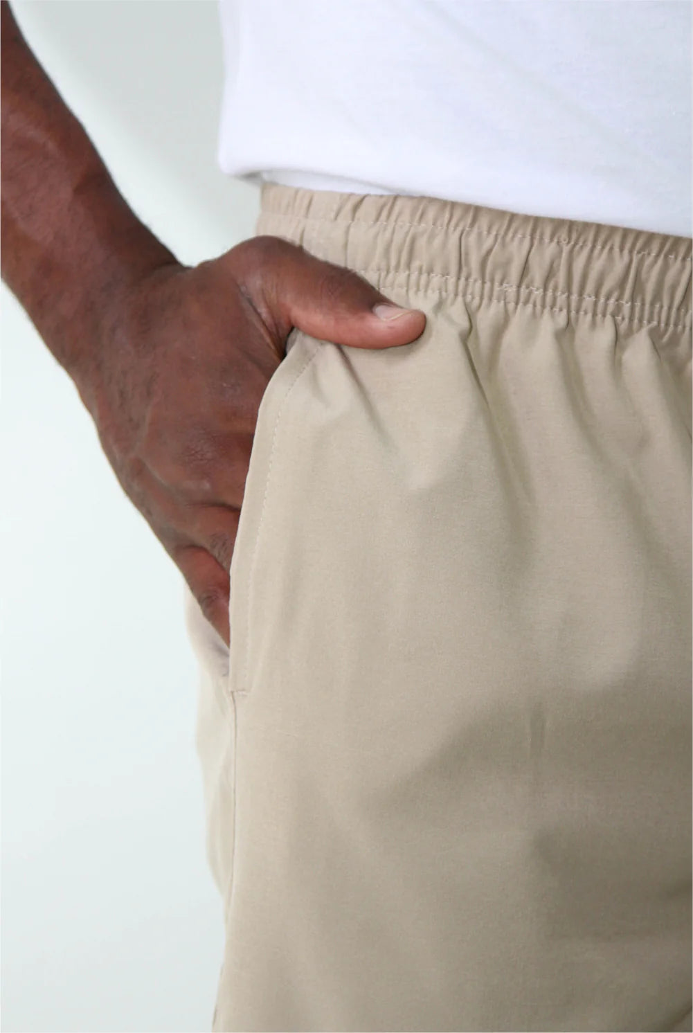 Short Praia Liso Gold Bege - Habitat