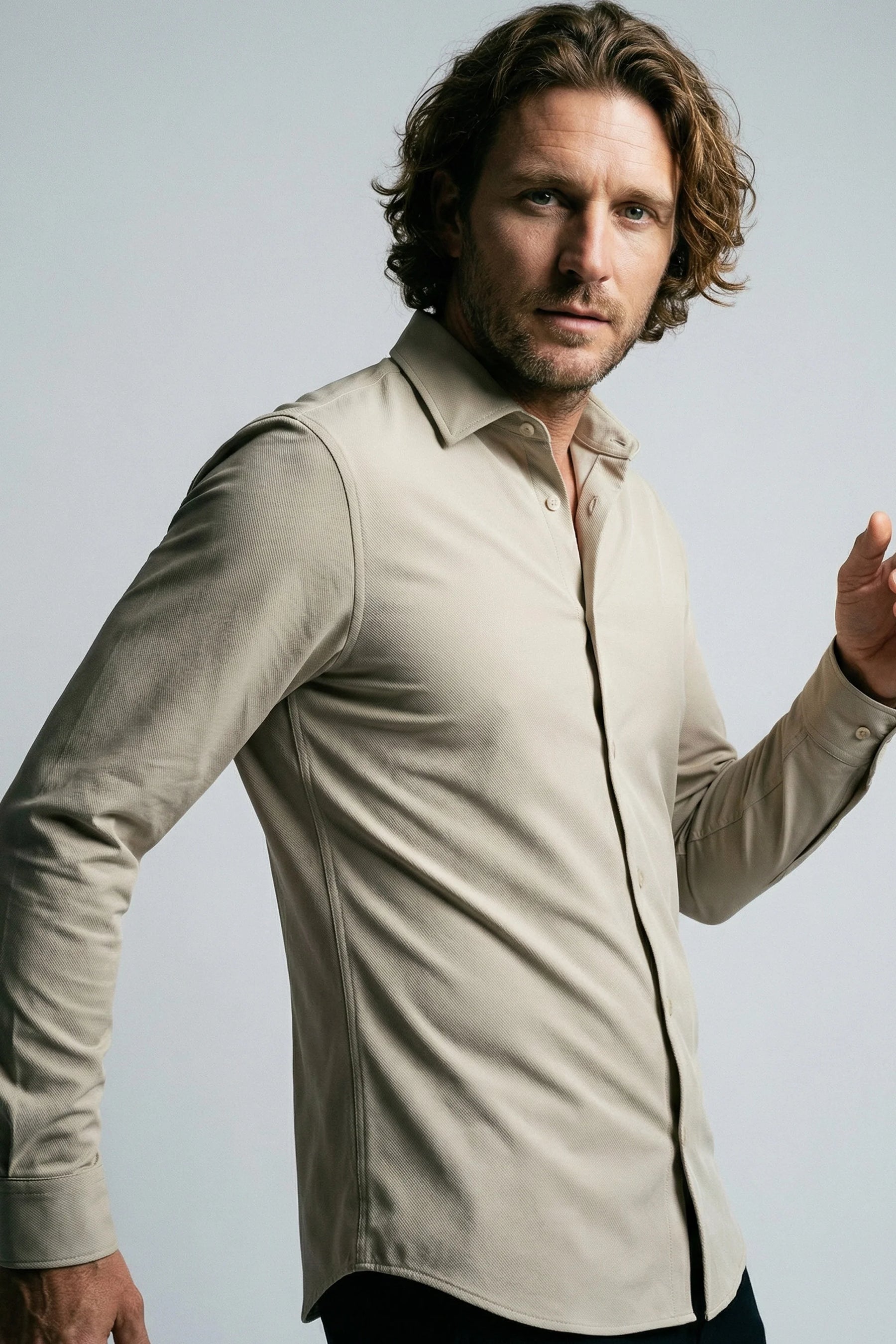 Camisa Tech Poliamida Twill - Habitat