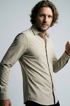Camisa Tech Poliamida Twill - Habitat