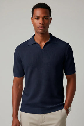 Polo Tricot Texturizada