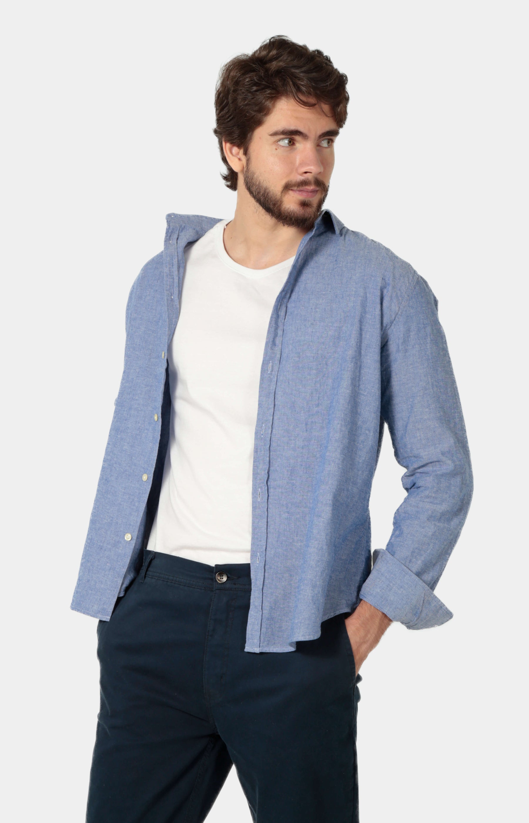 Camisa Manga Longa - Linho