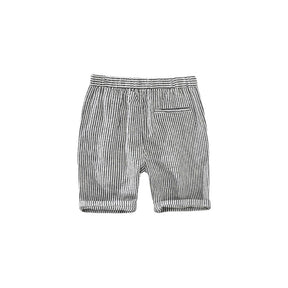 Bermuda Linho Masculina Listrada