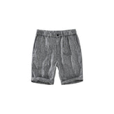 Bermuda Linho Masculina Listrada