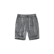 Bermuda Linho Masculina Listrada