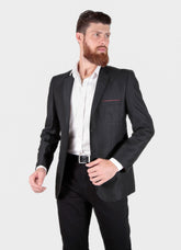 Blazer Slim Masculino Black Premium em Poliviscose | Habitat