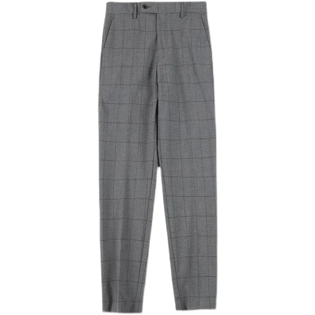 Calça Gurkha Masculina de Alfaiataria Xadrez Firenze