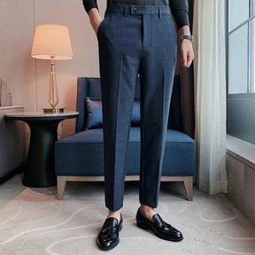 Calça Gurkha Masculina de Alfaiataria Xadrez Firenze
