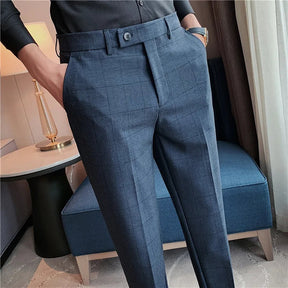 Calça Gurkha Masculina de Alfaiataria Xadrez Firenze