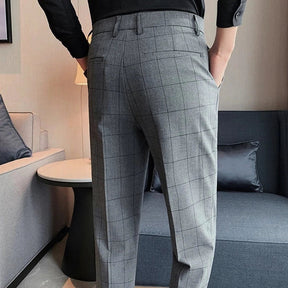 Calça Gurkha Masculina de Alfaiataria Xadrez Firenze