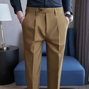 Calça de Alfaiataria Masculina Cáqui Modena