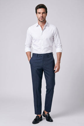 Calça Gurkha Masculina de Alfaiataria Xadrez Firenze
