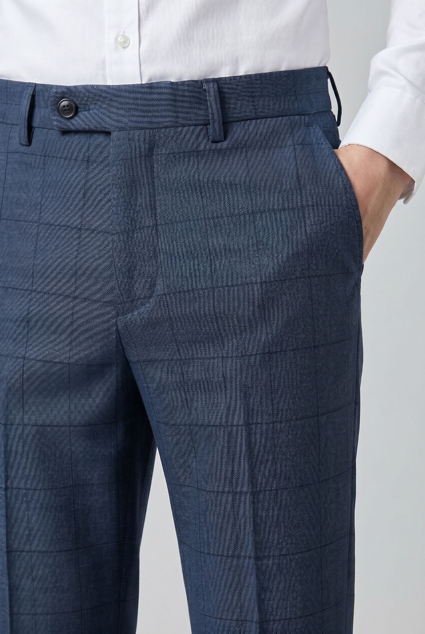 Calça Gurkha Masculina de Alfaiataria Xadrez Firenze