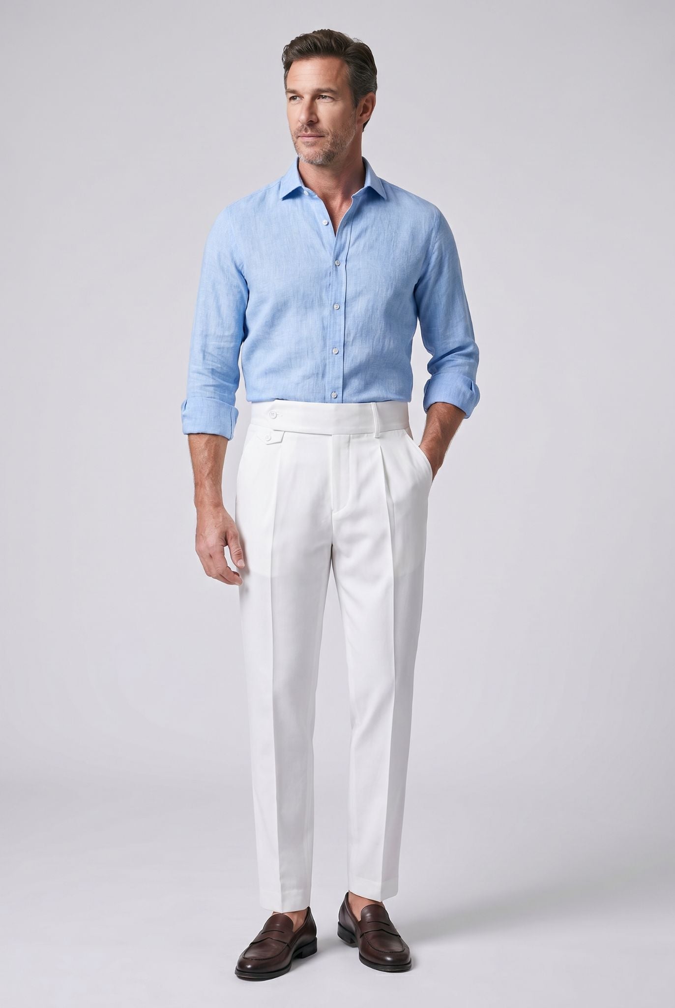 Calça de Alfaiataria Masculina Saint Moritz