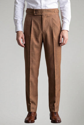 Calça de Alfaiataria Masculina com Ajuste Lateral Monza