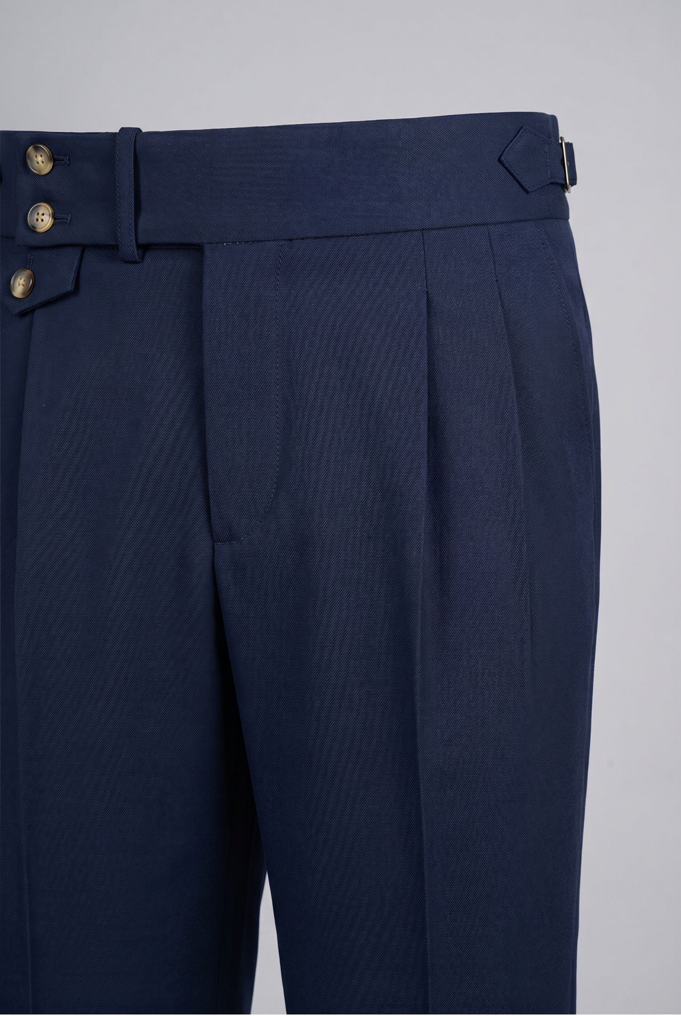 Calça de Alfaiataria Masculina Azul Marinho Vicenza