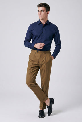 Calça de Alfaiataria Masculina Cáqui Modena