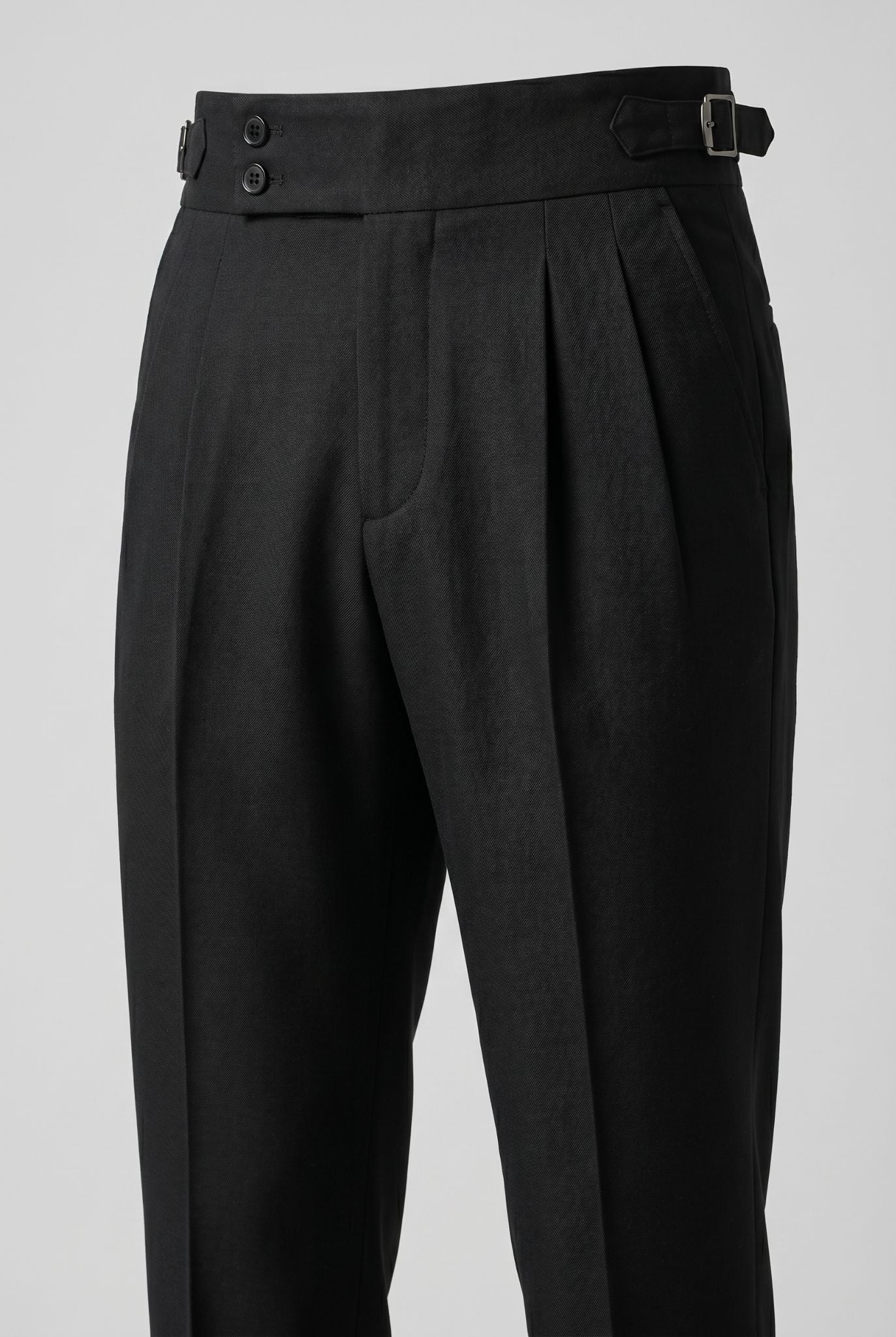 Calça de Alfaiataria Masculina Preta Bellagio