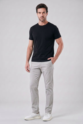 Calça Chino Masculina em Sarja Regular Torino