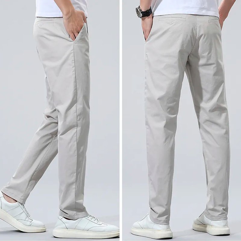 Calça Chino Masculina em Sarja Regular Torino