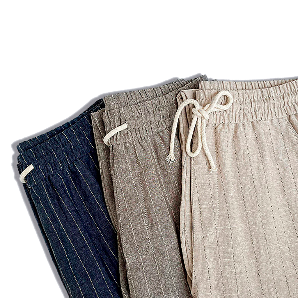 Calça Linho Listrada F084