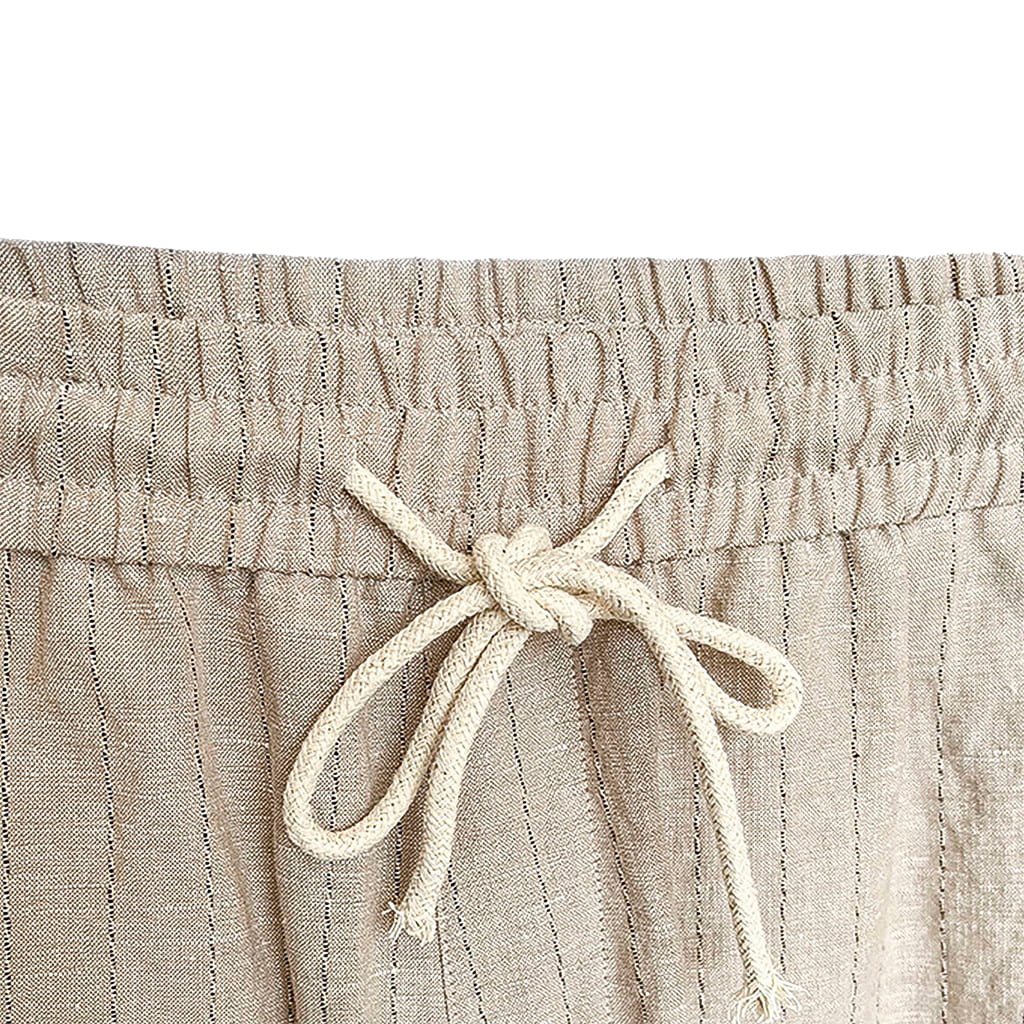 Calça Linho Listrada F084