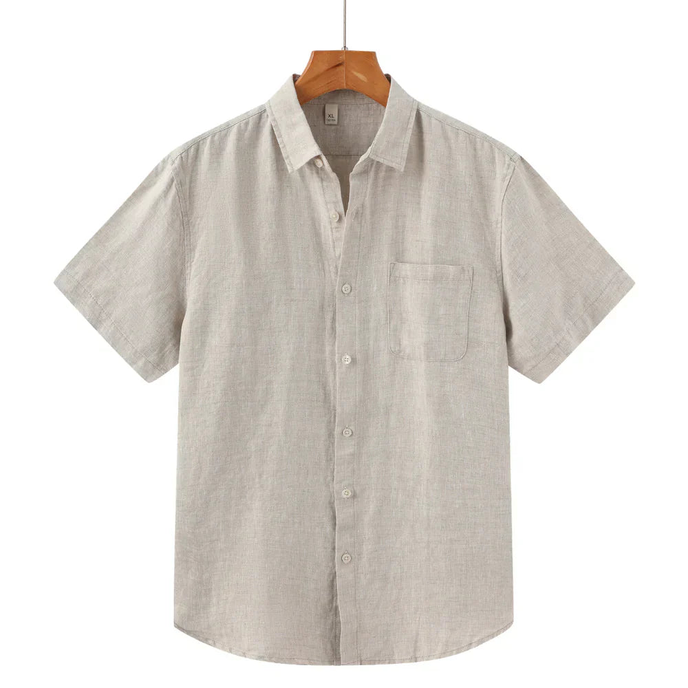 Camisa Masculina de Linho Veneza