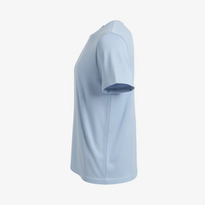Camiseta Masculina Azul Estilo Casual Minimalista