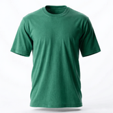 Camiseta Masculina Verde Visual Limpo Casual
