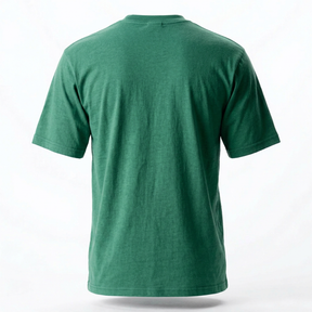 Camiseta Masculina Verde Visual Limpo Casual