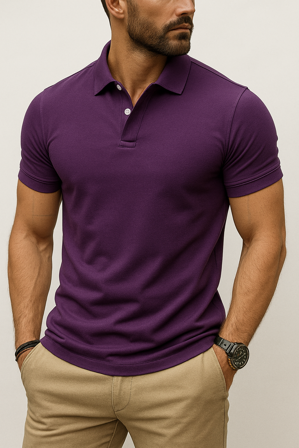 Camisa Polo - Lapela Premium