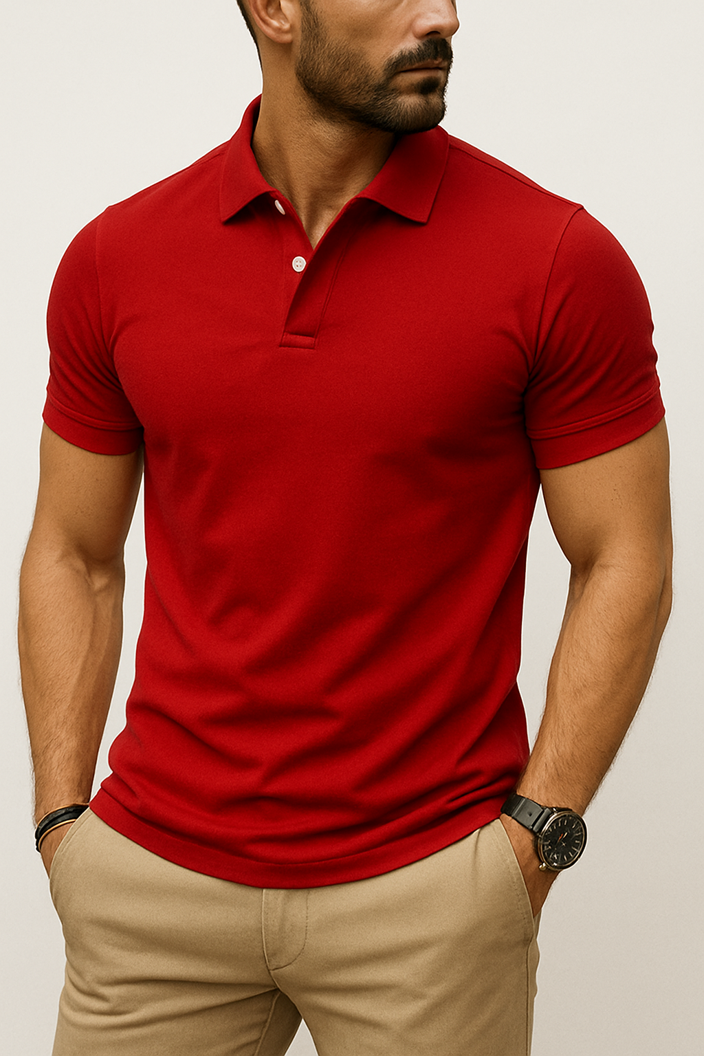 Camisa Polo - Lapela Premium