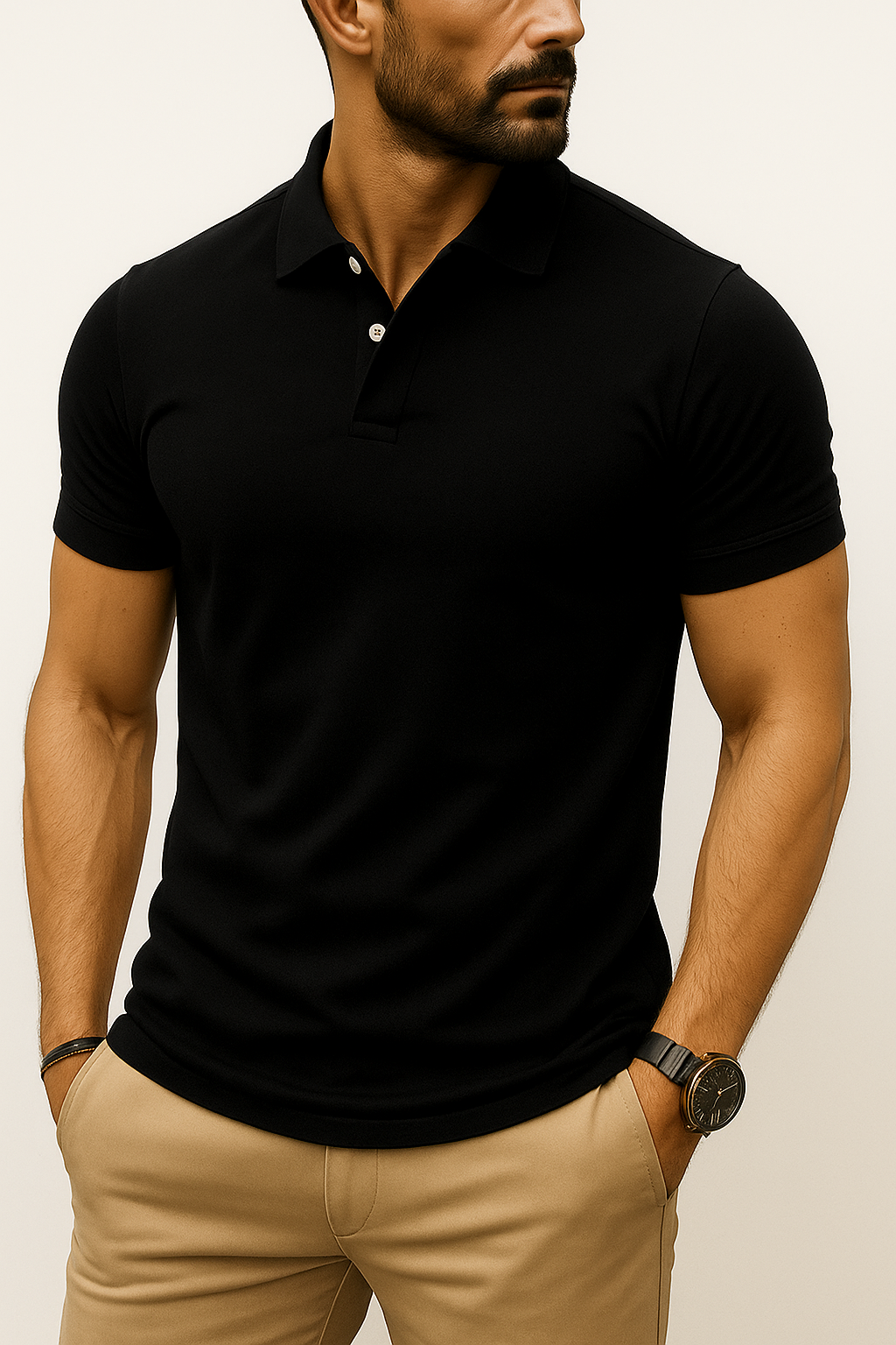 Camisa Polo - Lapela Premium