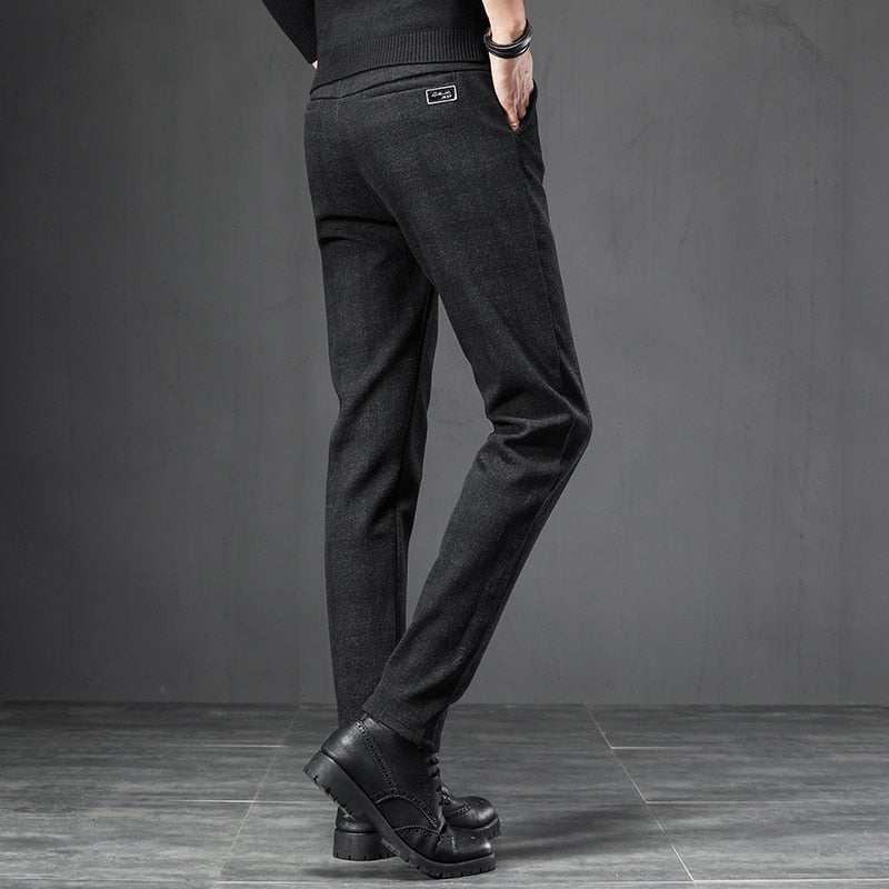Calça de Alfaiataria Masculina Xadrez Kensington