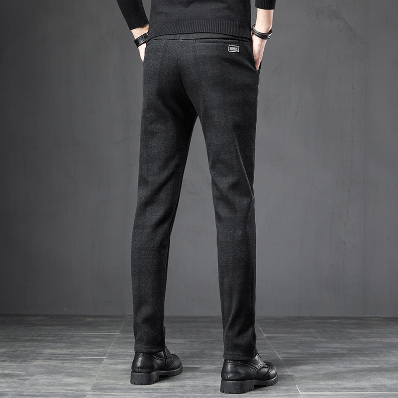 Calça de Alfaiataria Masculina Xadrez Kensington