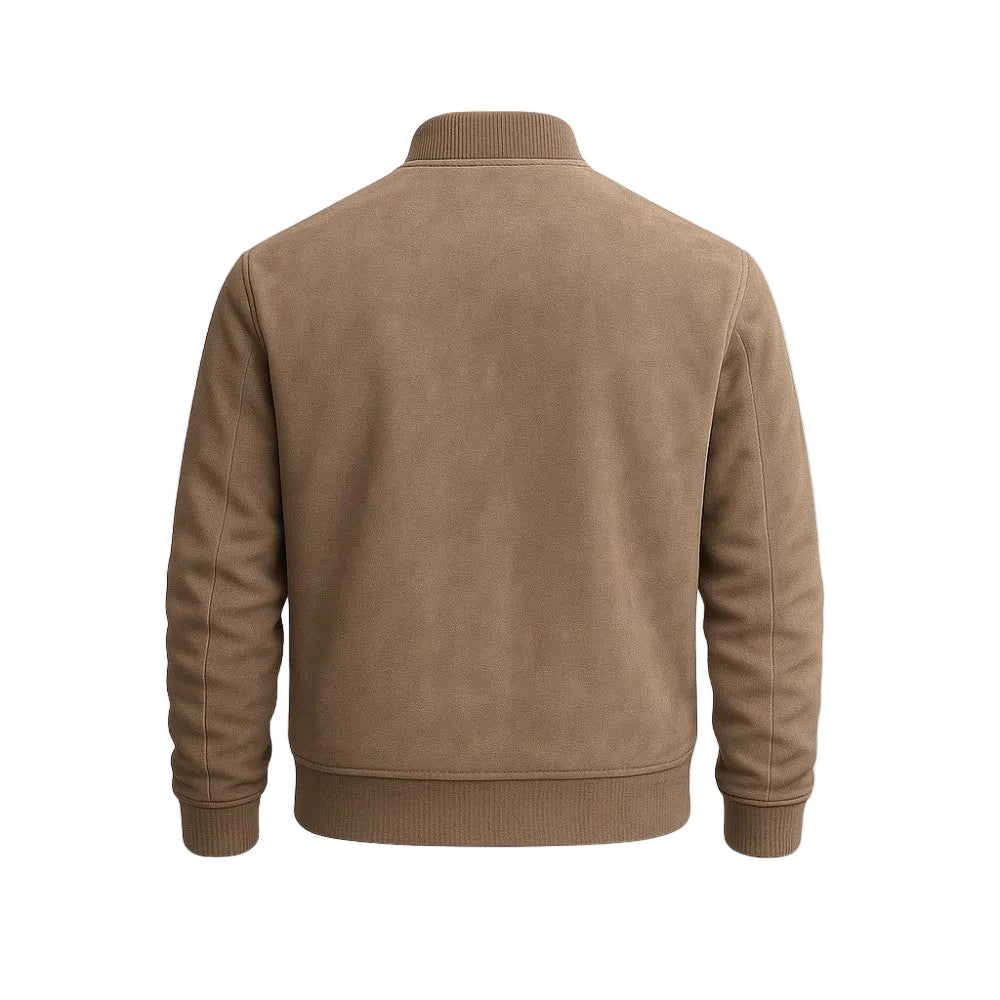Jaqueta Masculina de Camurça Old Money Renoir