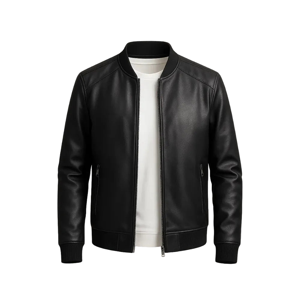 Jaqueta Masculina de Couro Gran Nero