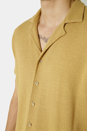 Camisa Manga Curta Gola Esporte Texturizada - Habitat