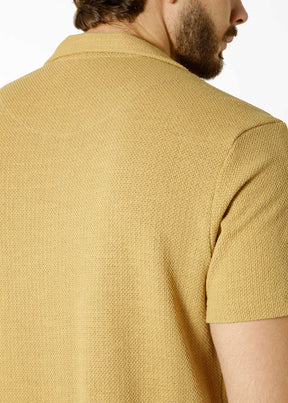 Camisa Manga Curta Gola Esporte Texturizada - Habitat