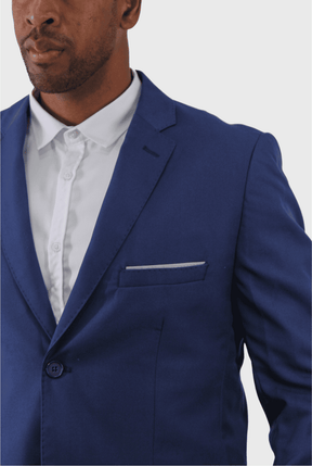 Blazer Slim Masculino em Poliviscose Marinho | Habitat