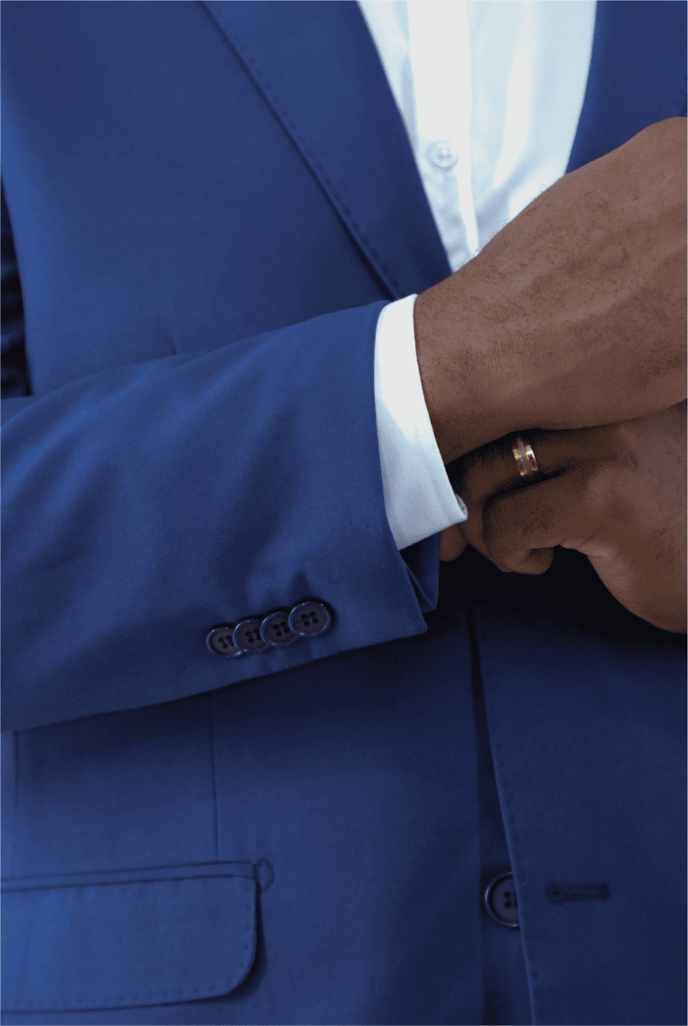 Blazer Slim Masculino em Poliviscose Marinho | Habitat
