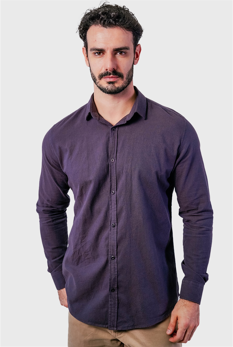 Camisa Manga Longa - Slim Fit